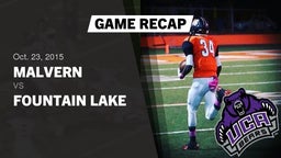 Recap: Malvern  vs. Fountain Lake 2015