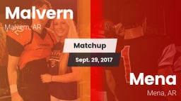Matchup: Malvern vs. Mena  2017
