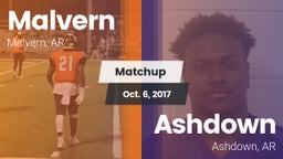 Matchup: Malvern vs. Ashdown  2017