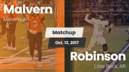 Matchup: Malvern vs. Robinson  2017