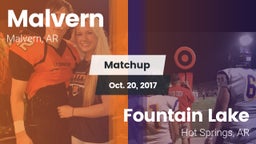 Matchup: Malvern vs. Fountain Lake  2017