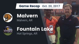 Recap: Malvern  vs. Fountain Lake  2017