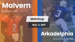 Matchup: Malvern vs. Arkadelphia  2017