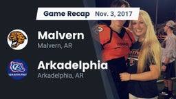 Recap: Malvern  vs. Arkadelphia  2017