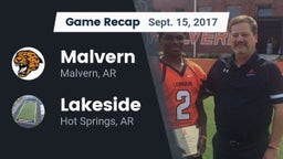 Recap: Malvern  vs. Lakeside  2017