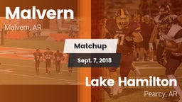 Matchup: Malvern vs. Lake Hamilton  2018