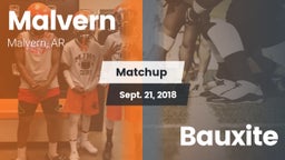 Matchup: Malvern vs. Bauxite 2018