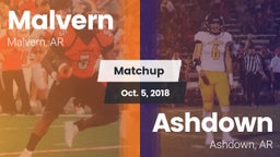 Matchup: Malvern vs. Ashdown  2018