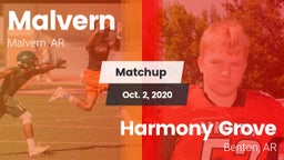 Matchup: Malvern vs. Harmony Grove  2020