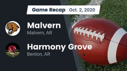 Recap: Malvern  vs. Harmony Grove  2020
