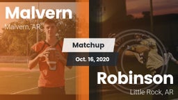 Matchup: Malvern vs. Robinson  2020