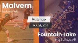 Matchup: Malvern vs. Fountain Lake  2020