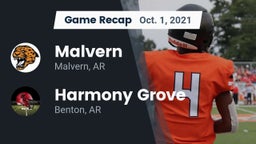 Recap: Malvern  vs. Harmony Grove  2021