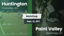 Matchup: Huntington vs. Paint Valley  2017