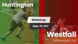 Matchup: Huntington vs. Westfall  2017