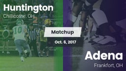 Matchup: Huntington vs. Adena  2017