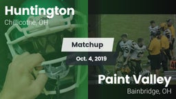Matchup: Huntington vs. Paint Valley  2019