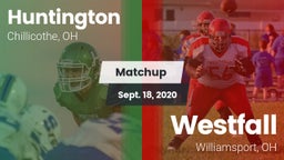 Matchup: Huntington vs. Westfall  2020