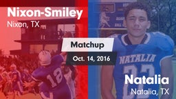 Matchup: Nixon-Smiley vs. Natalia  2016
