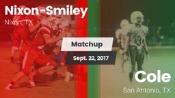 Matchup: Nixon-Smiley vs. Cole  2017