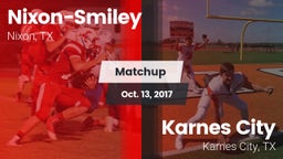 Matchup: Nixon-Smiley vs. Karnes City  2017