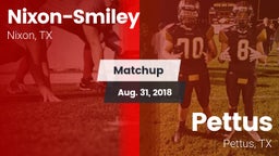 Matchup: Nixon-Smiley vs. Pettus  2018