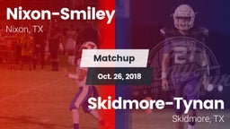 Matchup: Nixon-Smiley vs. Skidmore-Tynan  2018