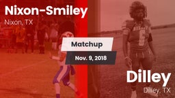 Matchup: Nixon-Smiley vs. Dilley  2018