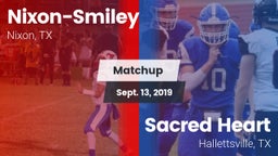 Matchup: Nixon-Smiley vs. Sacred Heart  2019