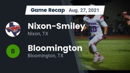 Recap: Nixon-Smiley  vs. Bloomington  2021