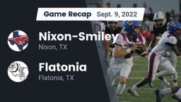 Recap: Nixon-Smiley  vs. Flatonia  2022
