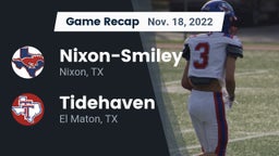 Recap: Nixon-Smiley  vs. Tidehaven  2022