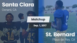 Matchup: Santa Clara vs. St. Bernard  2017