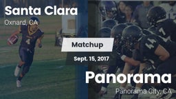 Matchup: Santa Clara vs. Panorama  2017