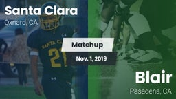 Matchup: Santa Clara vs. Blair  2019
