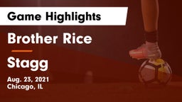 Brother Rice  vs Stagg  Game Highlights - Aug. 23, 2021