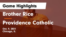 Brother Rice  vs Providence Catholic Game Highlights - Oct. 9, 2021
