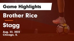 Brother Rice  vs Stagg  Game Highlights - Aug. 22, 2022