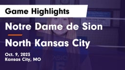 Notre Dame de Sion  vs North Kansas City  Game Highlights - Oct. 9, 2023