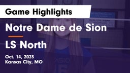 Notre Dame de Sion  vs LS North Game Highlights - Oct. 14, 2023