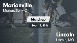 Matchup: Marionville vs. Lincoln 2016