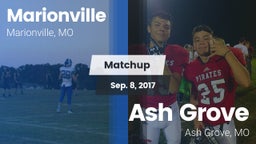 Matchup: Marionville vs. Ash Grove  2017