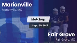 Matchup: Marionville vs. Fair Grove  2017