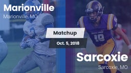 Matchup: Marionville vs. Sarcoxie  2018