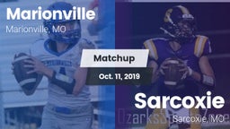Matchup: Marionville vs. Sarcoxie  2019