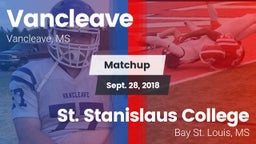 Matchup: Vancleave vs. St. Stanislaus College 2018