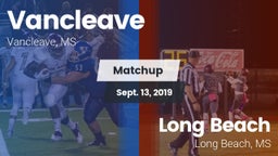Matchup: Vancleave vs. Long Beach  2019