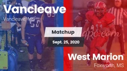 Matchup: Vancleave vs. West Marion  2020