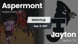 Matchup: Aspermont vs. Jayton  2017