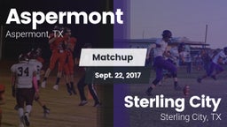 Matchup: Aspermont vs. Sterling City  2017